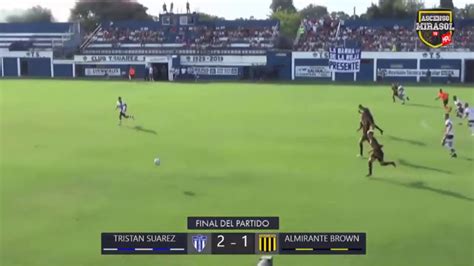 Tristan Suarez Vs Almirante Brown 2 1 Clausura 2020 Youtube