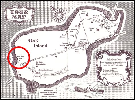 The Blockhouse Blog The Oak Island Compendium Oak Island Oak Island Map Oak Island Mystery