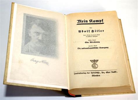 Adolf Hitler „mein Kampf“ Ist Ein Bestseller Geworden Welt