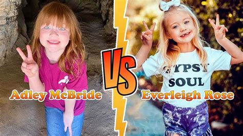 Everleigh Rose VS Adley McBride Stunning Transformation From Baby To