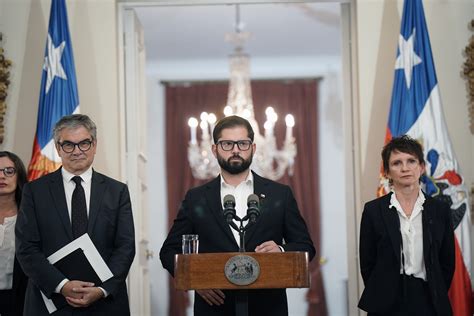 Presidente de la República Gabriel Boric Font realiza declaración