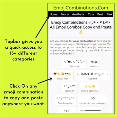 Cool Emoji Combinations 😎🤏😳🕶🤏 All Emoji Combos Copy and Paste 👌