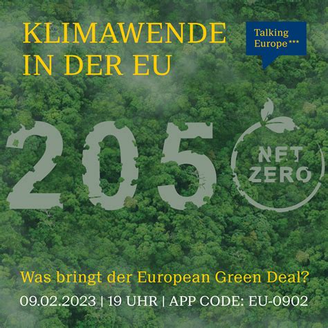 Klimawende In Der EU Was Bringt Der European Green Deal Deutsche