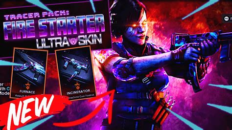 New Tracer Pack Fire Starter Ultra Skin Bundle Youtube