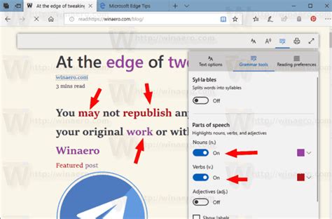 Tools In Microsoft Edge