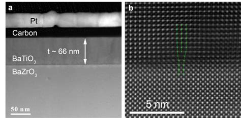 Fig S Cross Sectional Transmission Electron Microscopy Tem Image