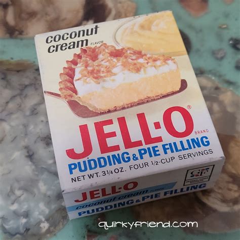 Nos Vintage 1960s Jell O Coconut Cream Pudding And Pie Filling — Quirkyfriend