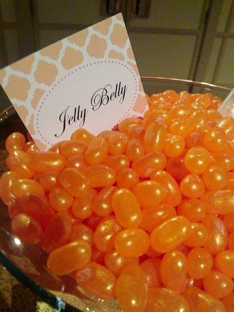 Orange Jelly Beans From Lisas Candy Buffet Candy Girl Orange Jelly