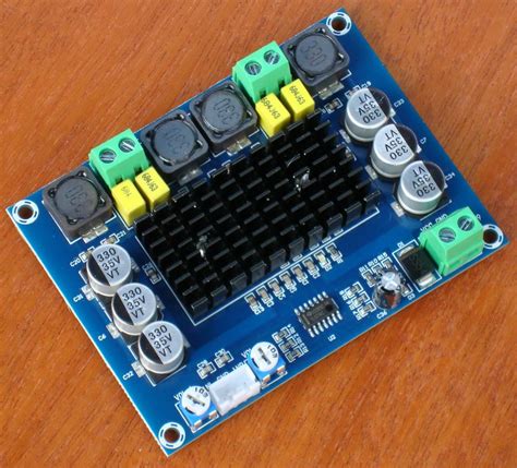 Dual Channel Audio Power Amplifier Xh M X W Class D Chip