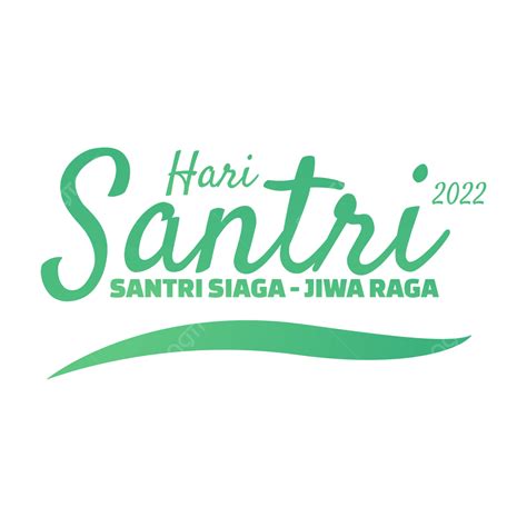 Hari Santri Nasional Indonesia 2022 Diseño Simple Png Hari Santri