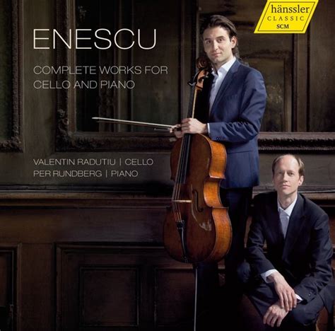 Per Rundberg Enescu Complete Works For Cello And Piano Cd Per