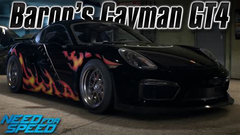 Need For Speed 2015 Baron S Porsche Cayman GT4 Legends Update 1019