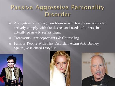 Passive Aggressive Personality Disorder