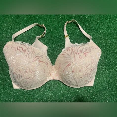 Victoria S Secret Intimates Sleepwear Victorias Secret Pink Nude Lace Padded Lined Push Up