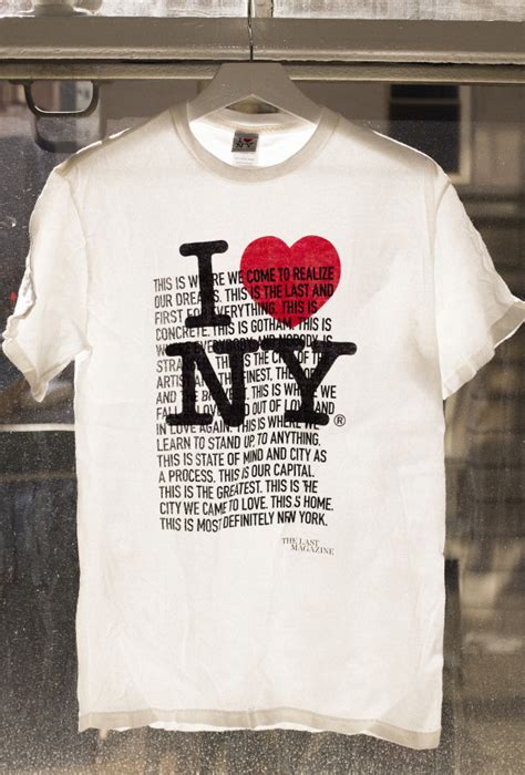 I (heart) NY / T-Shirt |THE LAST MAGAZINE