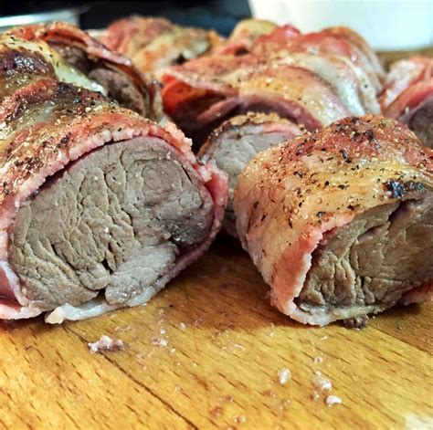 Simple bacon-wrapped venison tenderloin