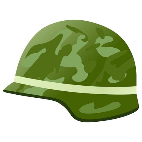 Casco de camuflaje militar para protección de la cabeza en la guerra