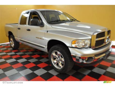 2002 Bright Silver Metallic Dodge Ram 1500 Slt Quad Cab 4x4 31644156