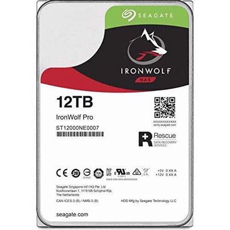 Seagate 12TB IronWolf Pro ST12000NE0008