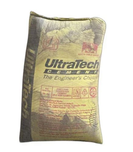 50 Kg Ultratech PPC Cement At Rs 360 Bag Ultratech Concrete Cement In