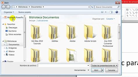 Abrir Un Archivo En Power Point 2007 YouTube