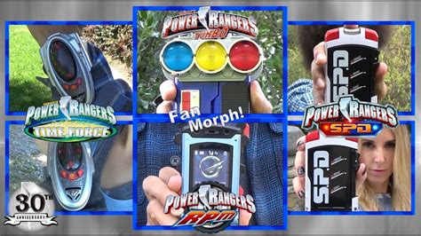 Police Team Up Fan Morph Power Rangers Turbo Time Force S P D Rpm