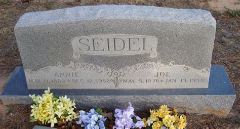 Joseph John Joe Seidel Sr 1876 1958 Find a Grave äreminne