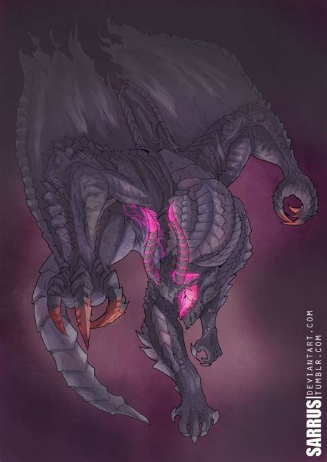 MH4U - Gore Magala by sarrus | Monster hunter art, Monster hunter ...