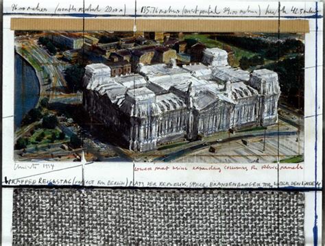 Wrapped Reichstag Project For Berlin By Christo And Jeanne Claude On Artnet