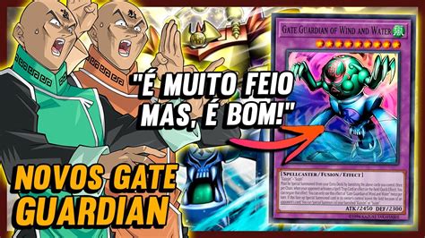 ANALISAMOS OS NOVOS GUARDIÕES DO PORTÃO GATE GUARDIAN Yu Gi Oh TCG