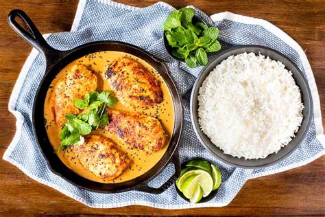 Coconut Braised Chicken Breasts The Café Sucre Farine