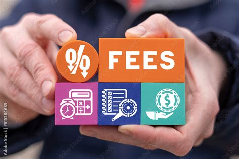 Fotografia Do Stock Fees Business Finance Banking Concept No Commission Zero Commission