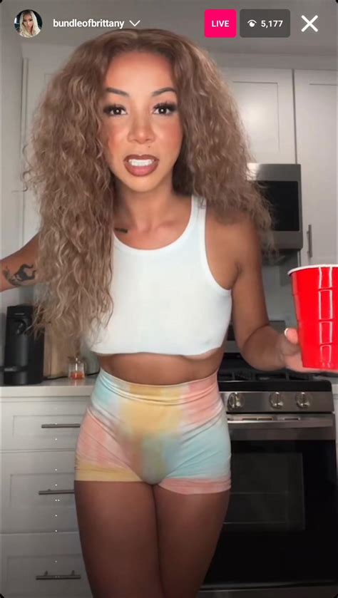 Brittany Renner Nude Nipple Slip Livestream Video Leaked Thenudebay