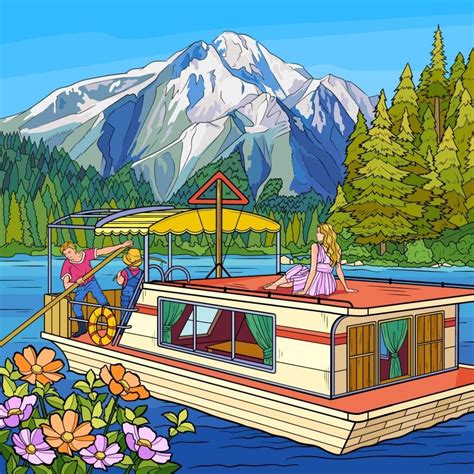 Solve Puzzle Houseboat On The River Jigsaw Puzzle Online With Pieces