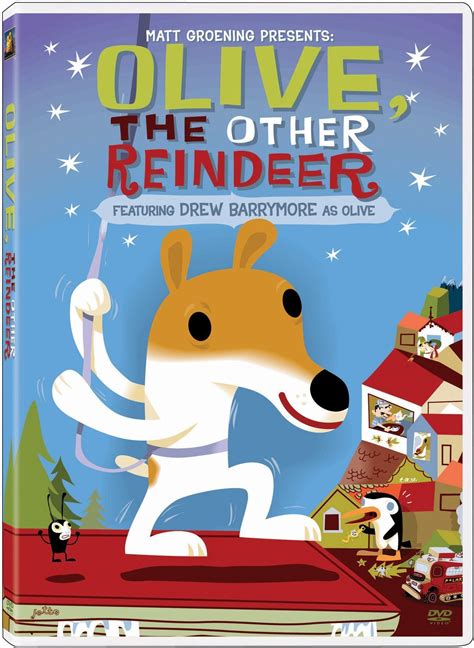 Olive The Other Reindeer Amazonca Drew Barrymore Dan Castellaneta