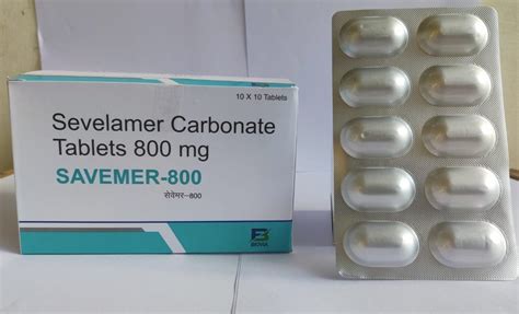 Savemer Sevelamer Carbonate Tablets Biovia Mg At Rs