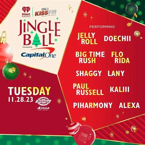 Cheap 106 1 KISS FM Jingle Ball Tickets 2024 Lineup Discount Promo