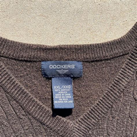 Dockers Sweater Vest Size XXL But Fits Like Depop