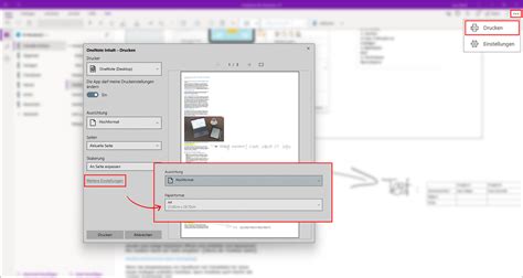 Probleme In Onenote Skalieren Und Im Din A Format Drucken