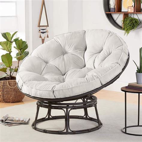 Better Homes Gardens Swivel Fabric Cushion Papasan Chair