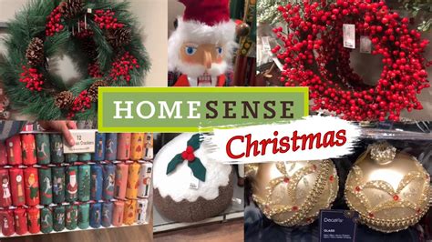 Christmas In Homesense Come Shop With Me Whats New In