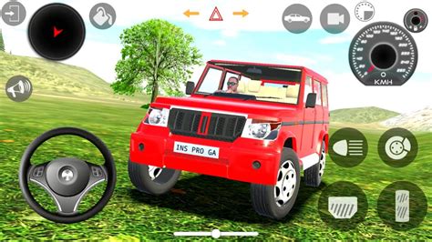 Indian Car Simulator D Indian Car Driving Gameplay Mahindra Bolero