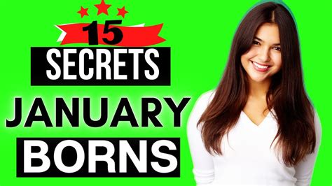 January Born Personality Traits Secrets To People Born In January