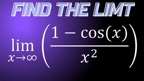 Limit Of Cosx X As X Approaches Infinity Using L Hopitals Rule