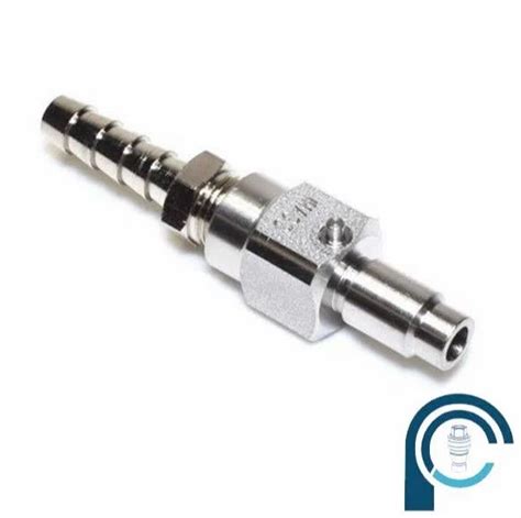 Perfect SS MS Straight Through Quick Connect Coupler For Pneumatic