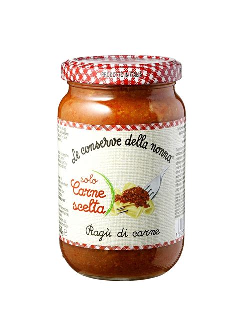 Conserve della Nonna RAGU DI CARNE Amazon de Lebensmittel Getränke