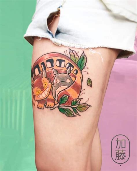 Inspiring Totoro Tattoo Ideas Inspiration Guide Totoro