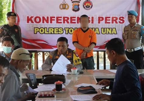 Miliki Sabu Dan Obat Thd Dua Nelayan Di Touna Ditangkap Polisi