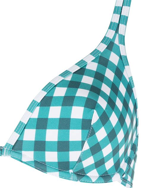 Ephemera Gingham Check Bikini Top Farfetch