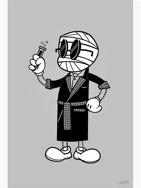 "Old School Cartoon Invisible Man (Classic Background)" Photographic Print by jublin | Redbubble